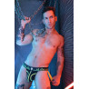 Breedwell Jockstrap Equalizer Noir-Vert Neon